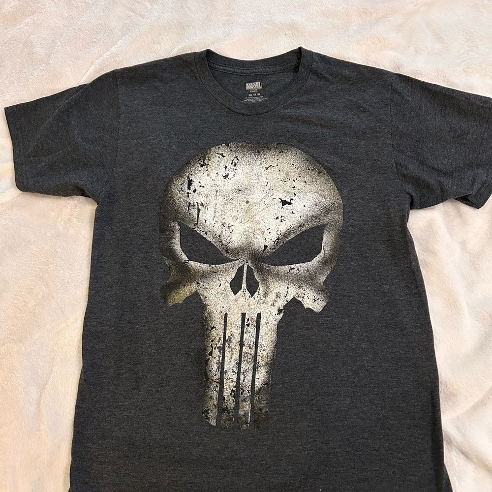 Marvel The Punisher Dark Gray T-Shirt